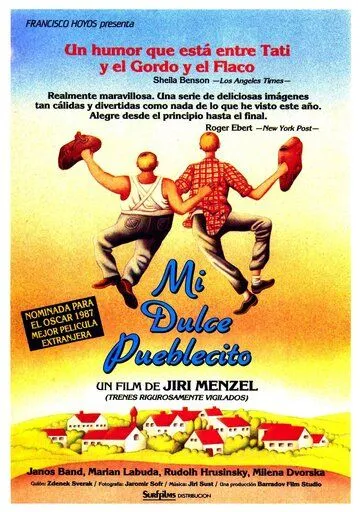 Постер: Деревенька моя центральная / Vesnicko má stredisková (1985)