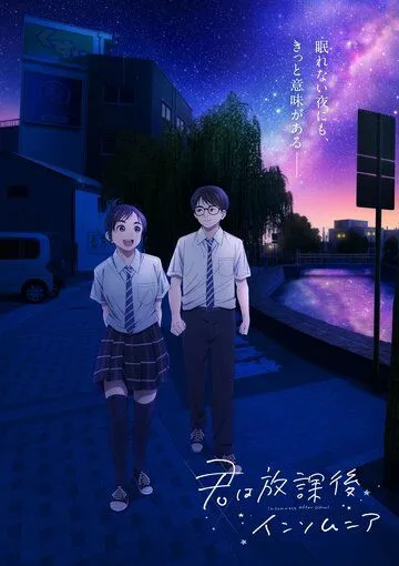 Постер: Бессонница после школы / Kimi wa Houkago Insomnia (2023)