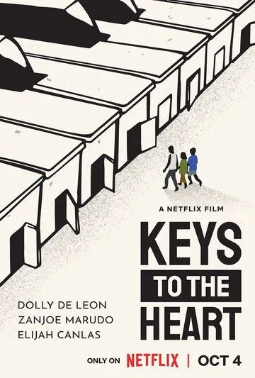 Постер: Ключи к сердцу / Keys to the Heart (2023)