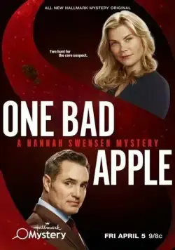 Постер: Фильм - Одно плохое яблоко. Расследование Ханны Свенсен / One Bad Apple: A Hannah Swensen Mystery (2024)