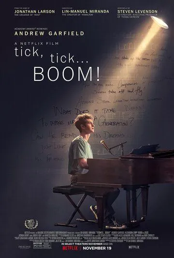 Постер: Тик-так... БУМ! / Tick Tick Boom (2021)