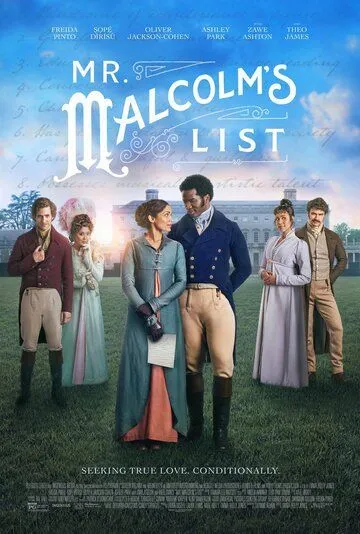 Постер: Список мистера Малкольма / Mr. Malcolm's List (2022)