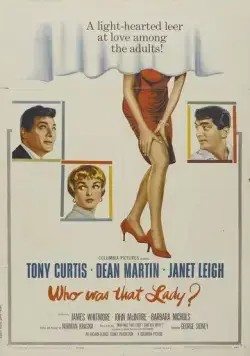 Постер: Кто была та леди? / Who Was That Lady? (1959)