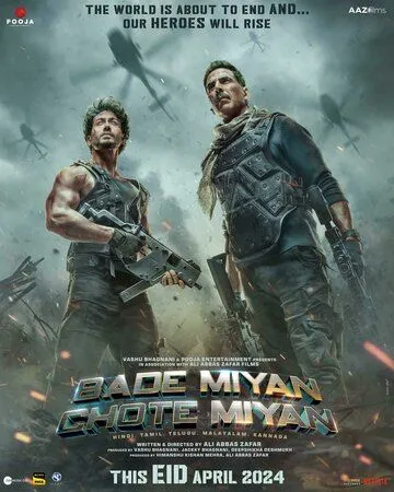 Постер: Напарники / Bade Miyan Chote Miyan (2024)