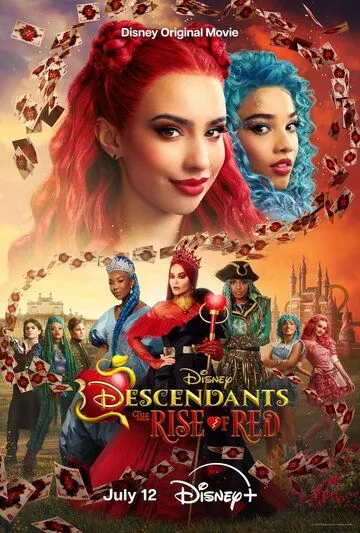 Постер: Наследники: Возвышение Ред / Descendants: The Rise of Red (2024)
