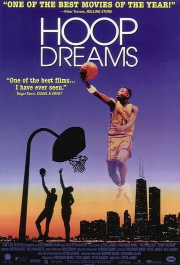 Постер: Баскетбольные мечты / Hoop Dreams (1994)