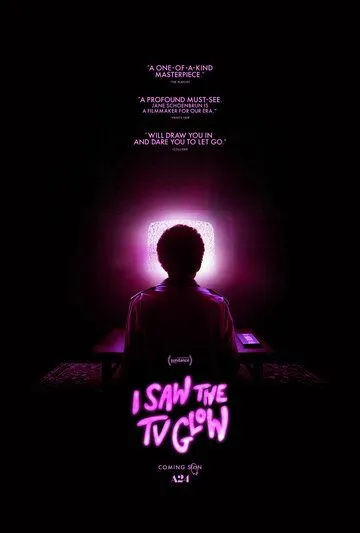 Постер: Я видел свет телевизора / I Saw the TV Glow (2024)