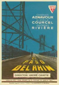 Постер: Переход через Рейн / Le passage du Rhin (1960)