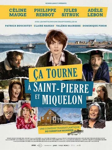 Постер: Съёмки в Сен-Пьере и Микелоне / Ça tourne à Saint-Pierre et Miquelon (2022)