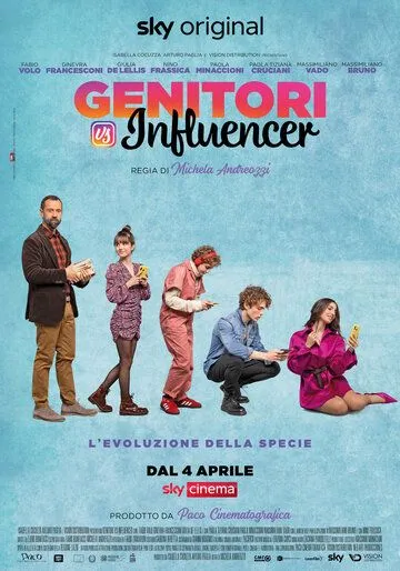 Постер: Родители против Инфлюенсеров / Genitori vs Influencer (2021)