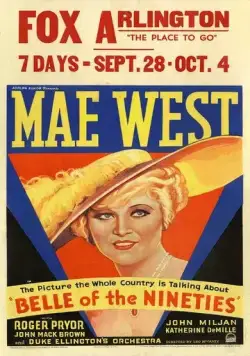 Постер: Первая красавица XIX века / Belle of the Nineties (1934)