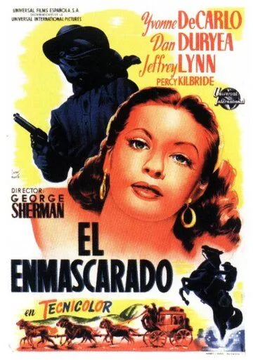 Постер: Чёрный Барт / Black Bart (1948)