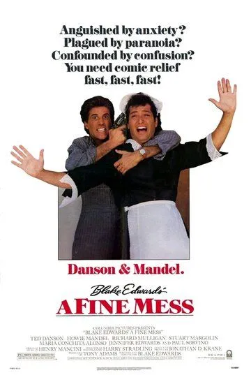 Постер: Передряга / A Fine Mess (1986)