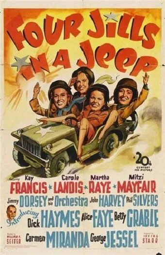 Постер: Четыре девушки в джипе / Four Jills in a Jeep (1944)