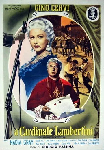 Постер: Кардинал Ламбертини / Il cardinale Lambertini (1954)