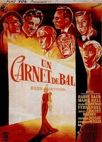 Постер: Бальная записная книжка / Un Carnet de Bal (1937)