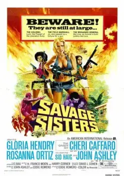 Постер: Дикие сестры / Savage Sisters (1974)