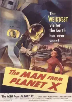 Постер: Человек с Планеты Икс / The Man from Planet X (1951)