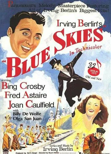 Постер: Голубые небеса / Blue Skies (1946)