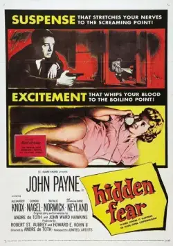 Постер: Скрытый страх / Hidden Fear (1957)
