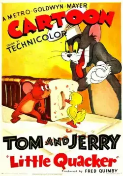 Постер: Мышонок и утенок против кота / Little Quacker (1950)