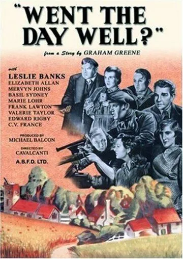 Постер: Как прошёл день? / Went the Day Well? (1942)