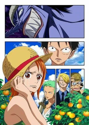 Постер: Ван-Пис: Эпизод Нами: Слёзы навигатора и узы дружбы / One Piece: Episode of Nami - Koukaishi no Namida to Nakama no Kizuna (2012)