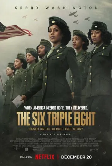 Постер: Батальон 6888 / The Six Triple Eight (2024)