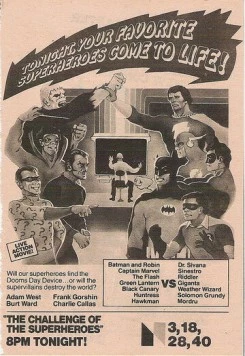 Постер: Легенды супергероев / Legends of the Superheroes (1979)