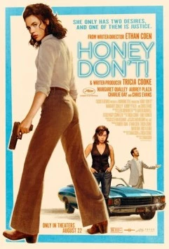 Постер: Хани, не надо! / Honey Don't! (2025)