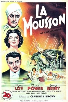 Постер: Пришли дожди / The Rains Came (1939)