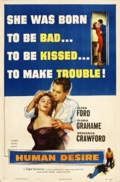 Постер: Человеческое желание / Human Desire (1954)