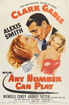 Постер: Крупная ставка / Any Number Can Play (1949)