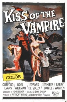 Постер: Поцелуй вампира / The Kiss of the Vampire (1963)