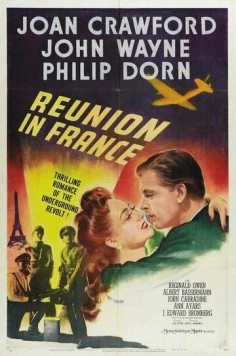Постер: Снова вместе в Париже / Reunion in France (1942)