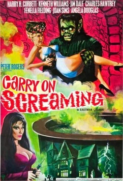 Постер: Так держать... Продолжаем кричать! / Carry on Screaming! (1966)