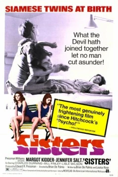 Постер: Сёстры / Sisters (1972)