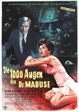 Постер: 1000 глаз доктора Мабузе (1960)