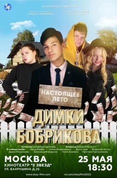 Постер: Настоящее лето Димки Бобрикова (2022)