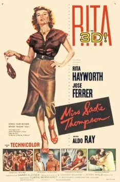 Постер: Мисс Сэди Томпсон (1953)