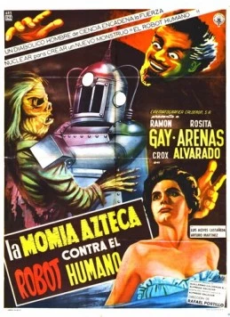 Постер: Робот против мумии ацтеков (1958)