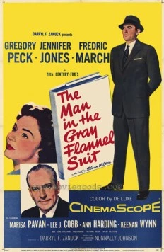 Постер: Человек в сером фланелевом костюме / The Man in the Gray Flannel Suit (1956)