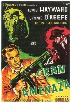 Постер: Идти преступным путём / Walk a Crooked Mile (1948)