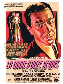 Постер: 11-часовая дама / La dame d'onze heures (1948)