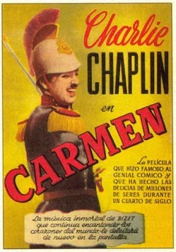 Постер: Пародия на Кармен / A Burlesque on Carmen (1915)