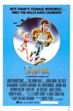 Постер: Восход полной луны / Full Moon High (1981)