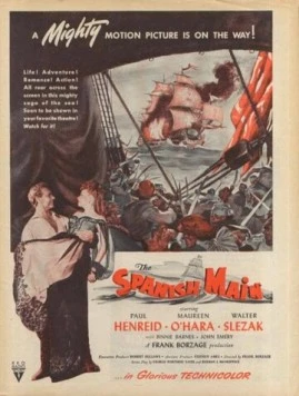 Постер: Испанские морские владения / The Spanish Main (1945)