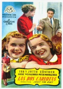 Постер: Проделки близнецов / Das doppelte Lottchen (1950)