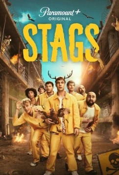 Постер: Мальчишник в тюрьме / Stags (2024)