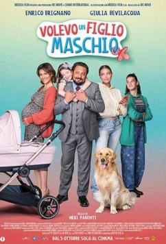 Постер: Я хотел сына / Volevo un figlio maschio (2023)